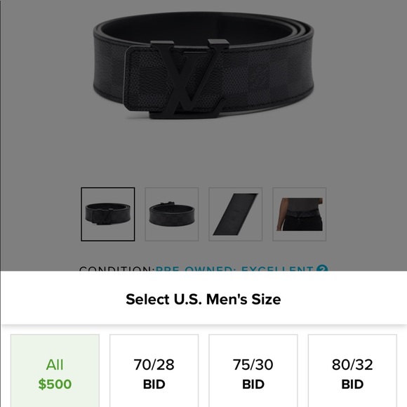 Louis Vuitton Belt Initiales - Picture 7 of 8